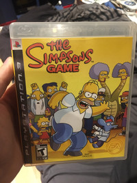 The Simpsons game ps3 2007 rare