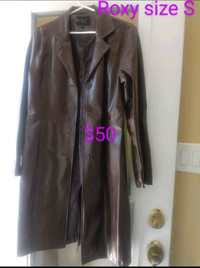 Beautiful ROXY Women's long jacket size S