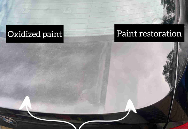 I restore oxidized paint  in Auto Body Parts in Mississauga / Peel Region