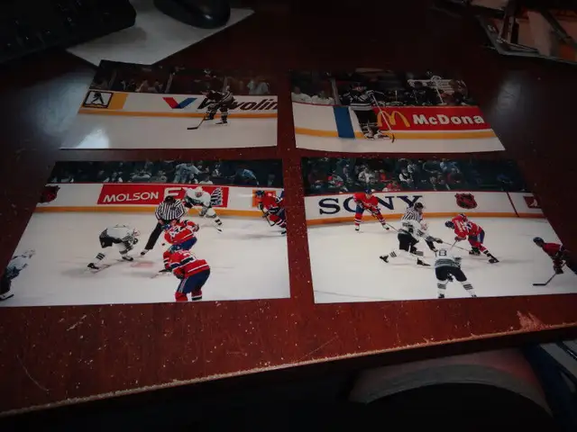 Montreal canadiens vs hartford whalers colour photos nhl in Arts & Collectibles in Victoriaville - Image 4