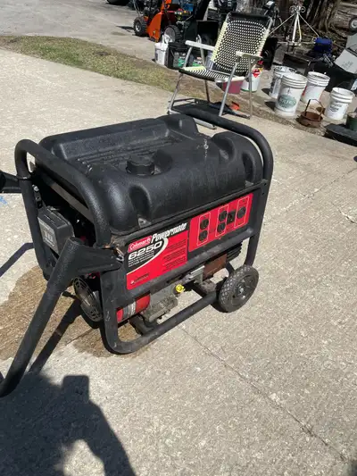 Coleman power mate 6250 generator, View more