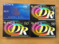 Blank audio cassettes