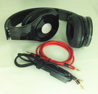 Foldable Noise Reduction-Cancellation Wired Stereo Hifi Headset