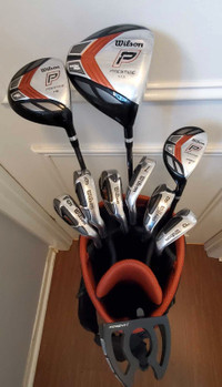 Like New Wilson Golf Bag and Full Set of Clubs
