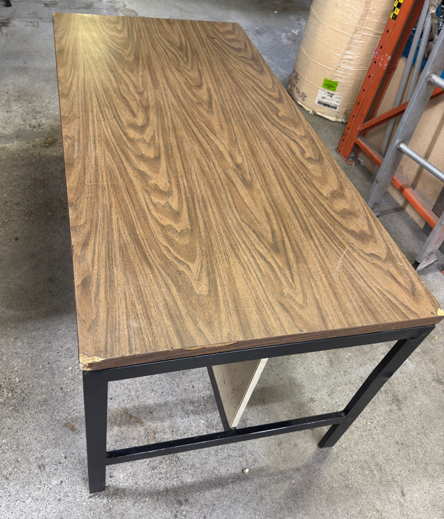 Steel Work Table (Wood Top) – 60” x 30” in Other Tables in City of Toronto - Image 4