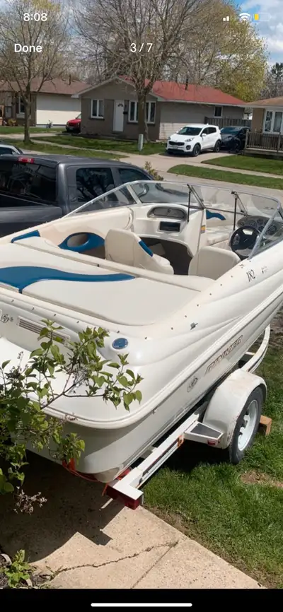$15,000 O.B.O. 18.5 feet 90 hours Boat is drop water ready comes with trailer and Brand new life jac...