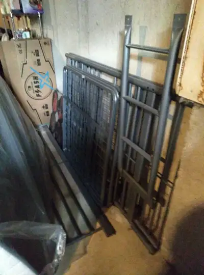 kids bunk bed with all accessories for $20, View more