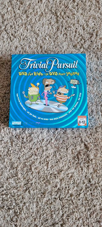 Dvd Trivia pursuit board game for kids