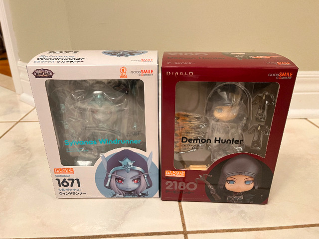 NEW Nendoroid Sylvanas Warcraft WoW Demon Hunter Diablo Figures in Toys & Games in Markham / York Region