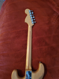 One of a kind, unfinished, Fender stratocaster,