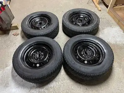 Winter tires & rim package. They came off a 2017 Hyundai Tucson. Reason for selling is the vehicle w...