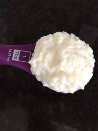 2TBs Locally Grown Milk Kefir Grains with Instructions