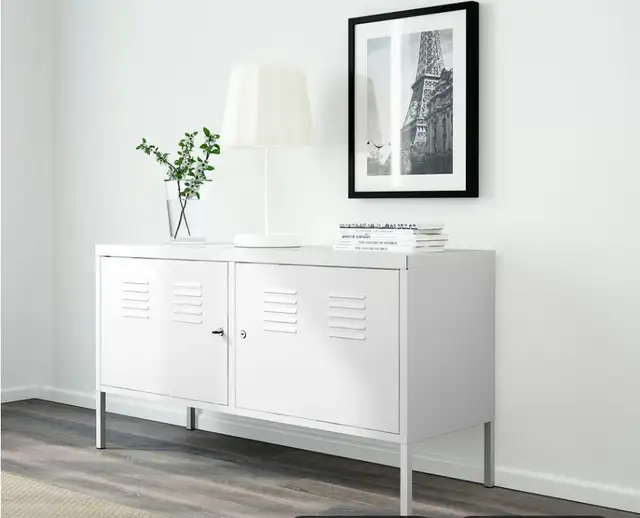 IKEA WHITE CARBINET in Hutches & Display Cabinets in Ottawa - Image 2