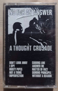 Punk hardcore cassette No for an Answer