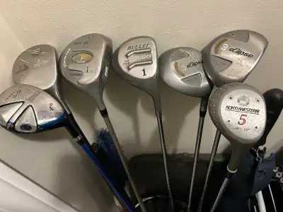 Golf clubs - right handed drivers, View more