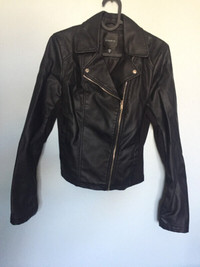 Dynamite Black Leather Jacket