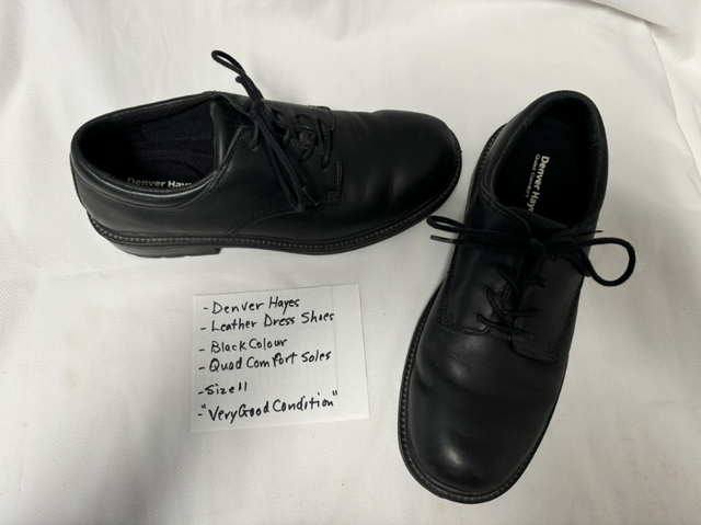 MENS' HIKING AND DRESS SHOES, SIZE 11, "LIKE NEW" in Men's Shoes in Medicine Hat - Image 5