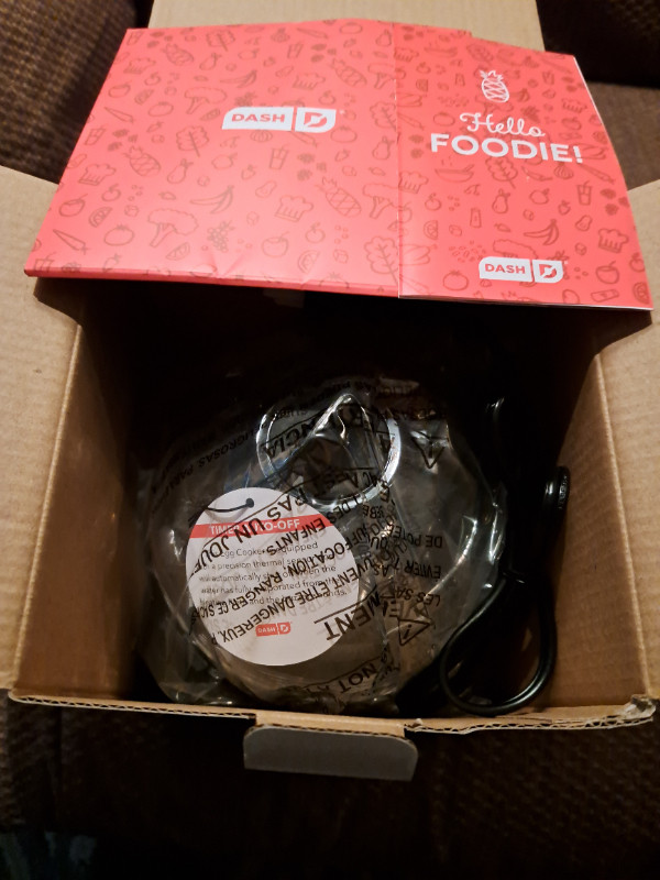 Dash Black Egg Cooker NEW in Box in Other in St. Catharines - Image 2