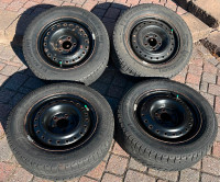 Michelin X-ICE winter tires, on X40922 rims, P205/60R15, 5x114.3