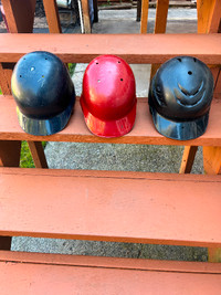 Baseball helmets, $20 each