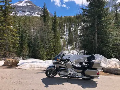 Goldwing 1800 US bike 123,000 miles. One owner good shape and serviced very well. brand new tire ins...