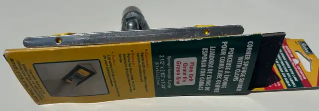 Drywall Sanding Heads – Corner Sponge + Flat head - easy clip in Hand Tools in London - Image 3