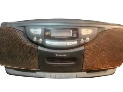 Venturer CD Player. Boombox Model# 044- 1568-0. I Have lots and lots of CD players TEXT only. No cal...