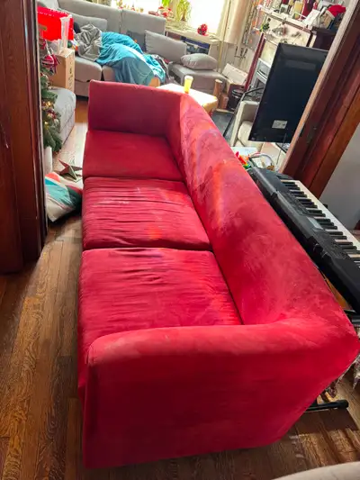 Free Couch - pickup only, View more