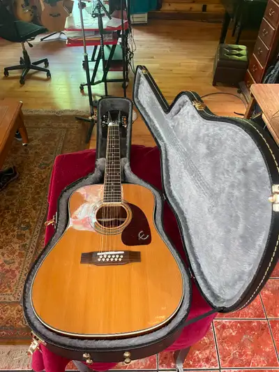 Epiphone DR-212NA 12-String Acoustic/Electric Guitar, View more