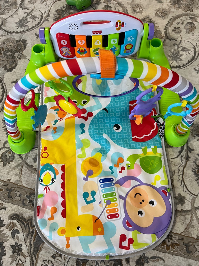 Fisher price kick and play piano gym in Toys in Mississauga / Peel Region