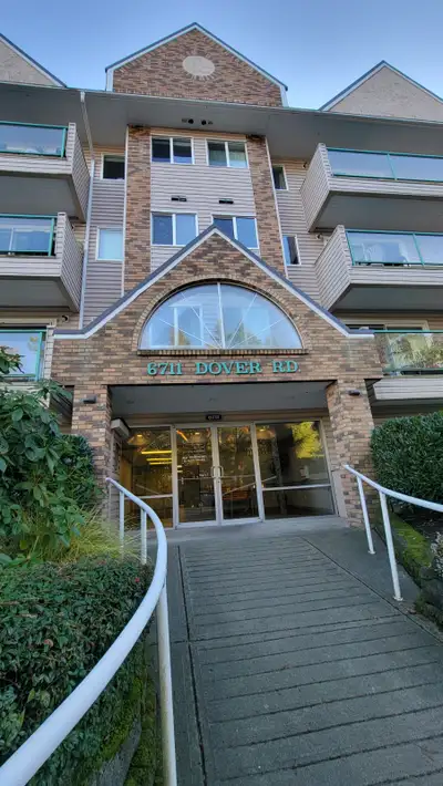 #129 – 6711 Dover Rd Ground level, 1 Bed, 1 Bath, 649 sf Suite available in Nanaimo’s North End. Clo...
