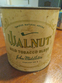 Tobacco tins