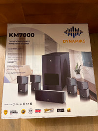 KM7000 DYNAMIKS home theatre Sound speakers