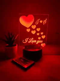 Personalized Engraved LED lamp