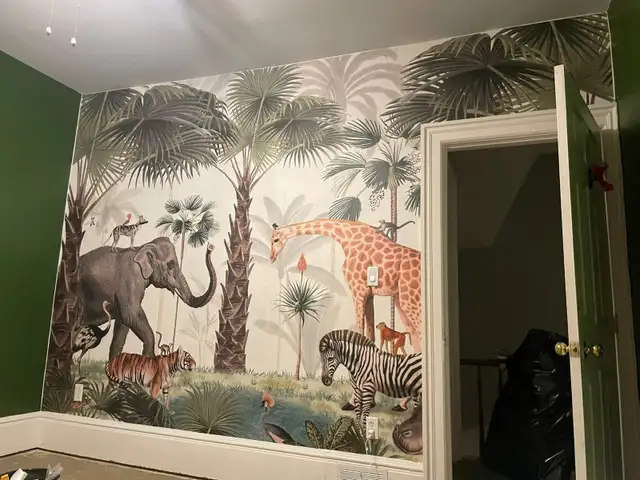 Wallpaper and Custom trim walls  in Home Décor & Accents in Trenton - Image 5