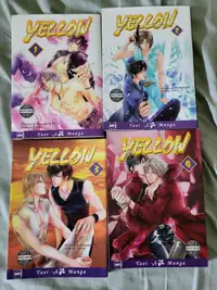 "YELLOW"  Vol. 1-4 Yaoi Manga by Digital Manga Publishing