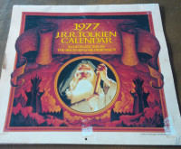 1977 J.R.R. Tolkien Calendar, Works for 2022 Calendar Year