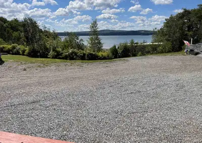 COMES WITH A BEAUTIFUL WATER VIEW! 2013 Forest River 5th Wheel – 31’ Asking $27,800 Location: Lot #3...