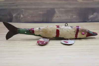 Old Ice Fishing/Spearing Decoy/Lure #2, View more