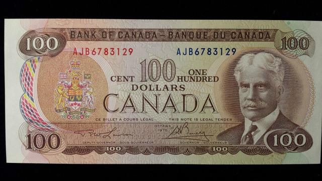 1975 One Hundred Dollar Bills/Bank notes currency paper money in Arts & Collectibles in City of Toronto