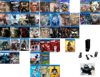 PS4 Games and Accessories (prices listed in description)