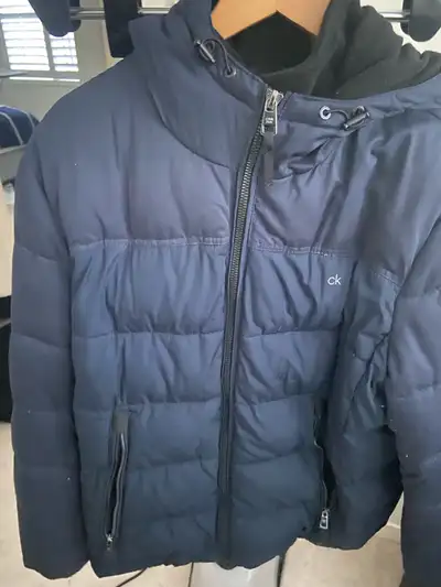 MENS CALVIN KLEIN PUFFER JACKET SIZE LARGE, View more