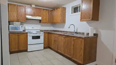 2 bedroom basement with separate entrance