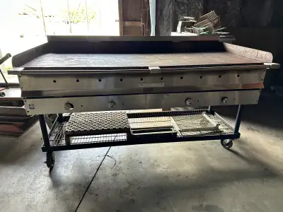 6’ Gas Griddle by Vulcan, View more