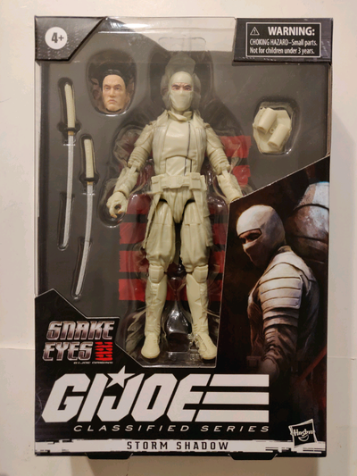 New GI Joe Classified Series Storm Shadow Snake Eyes Movie 1/12, View more