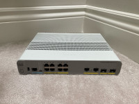 Cisco 3560CX 8-port Silent L3 PoE+ Switch 240W WS-C3560CX-8PC-S