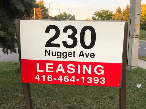 1250 sf Warehouse Showroom Commercial Industrial space for Rent 230 Nugget Ave, Scarboro (Sheppard /...