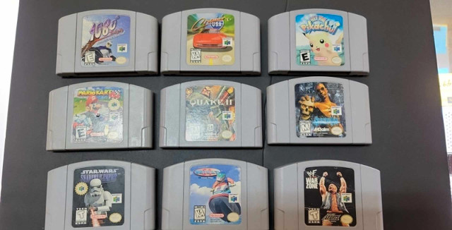 Nintendo 64 Games N64 (Price List in Pics) in Older Generation in Oshawa / Durham Region