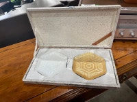 Vintage Hexagonal Glass Dish Set Calgary Alberta Preview