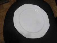 White Octagonal Serving Platter